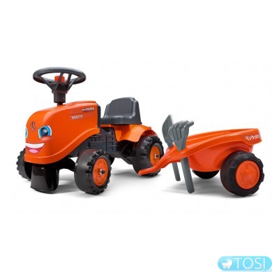 Трактор-каталка Falk Kubota 260C з причепом